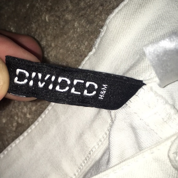 White H&M Skinny Jeans/Pants Sz 8 - Picture 3 of 8